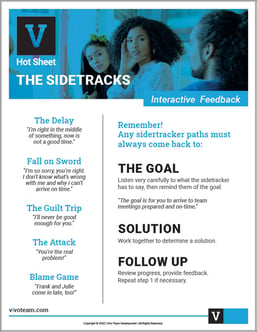 sidetracks hot sheet